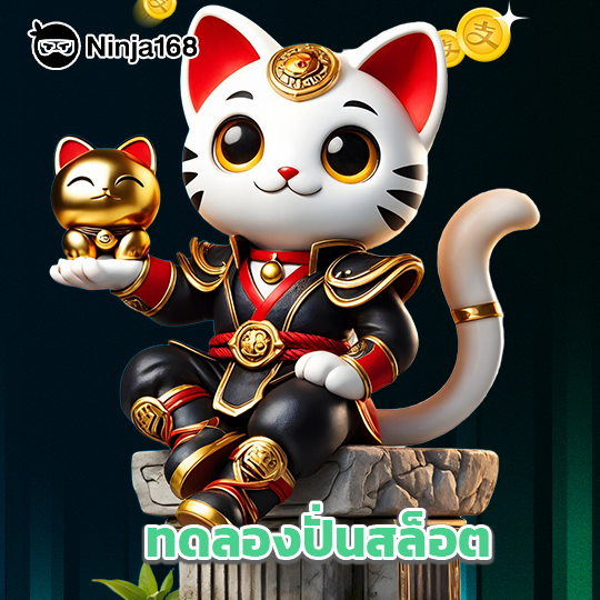 ninja168 ทดลองปั่นสล็อต